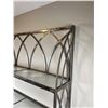 Image 2 : Modern Polished Metal Shelving Unit
