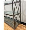 Image 3 : Modern Polished Metal Shelving Unit