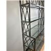 Image 7 : Modern Polished Metal Shelving Unit