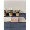 Image 3 : Stoneware Cups & Coasters