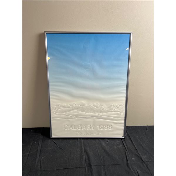 1988 Calgary Olympics Poster