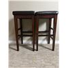 Image 1 : Faux Leather Bar Stools