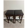 Image 2 : Faux Leather Bar Stools