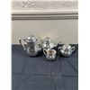 Image 1 : Handcrafted Pewter Tea Set