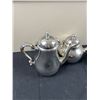 Image 4 : Handcrafted Pewter Tea Set