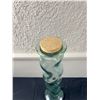 Image 2 : Italian Green Glass Twisty Floor Vase