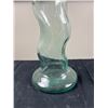 Image 3 : Italian Green Glass Twisty Floor Vase