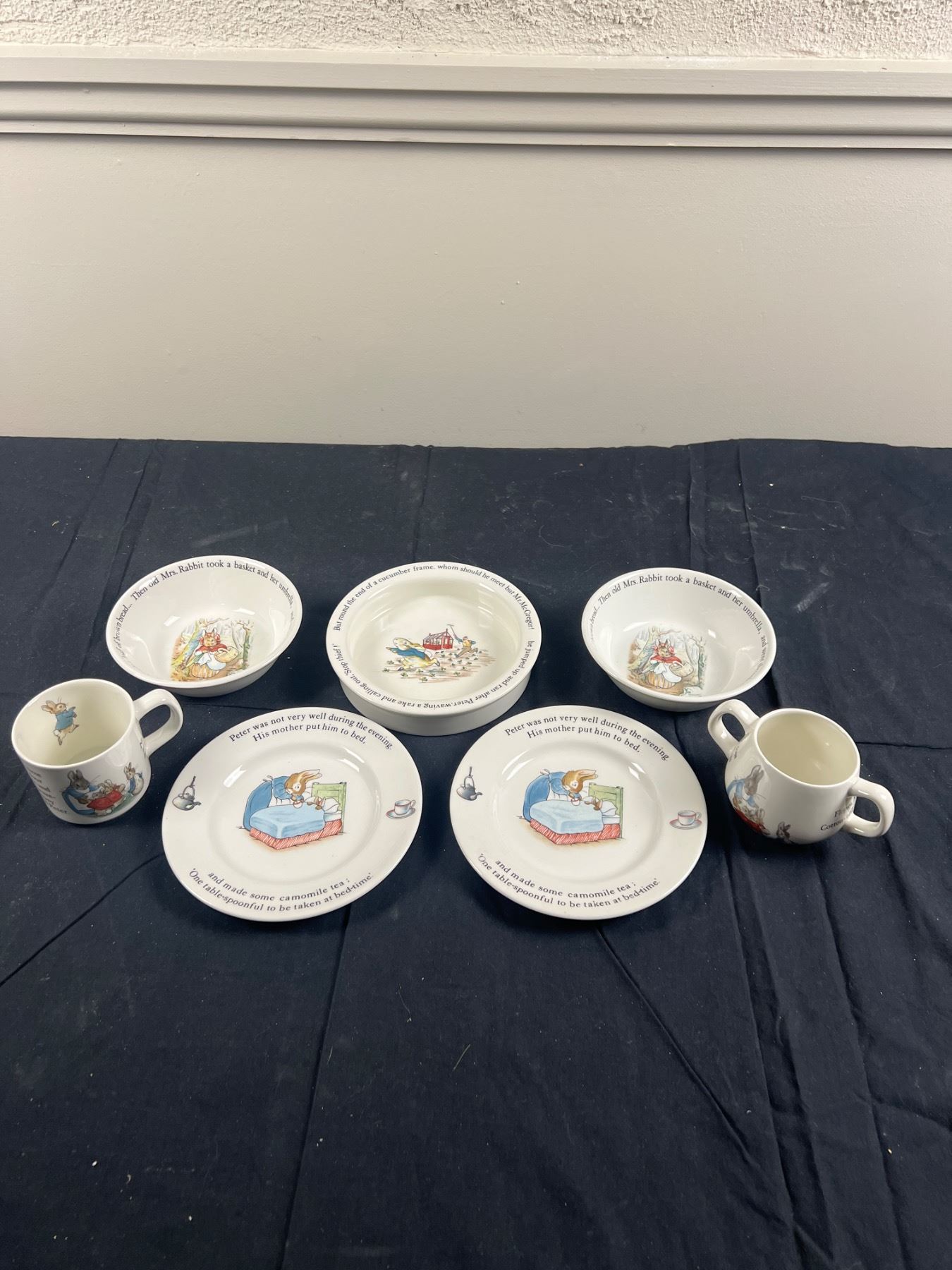 Peter Rabbit China Collection Wedgwood Peter Rabbit China - Sunrise Estate Services Ltd