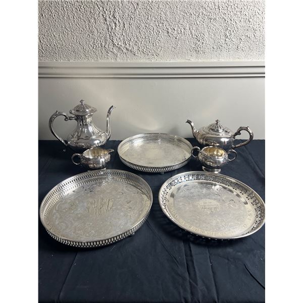 Primrose Plate Silver Plate