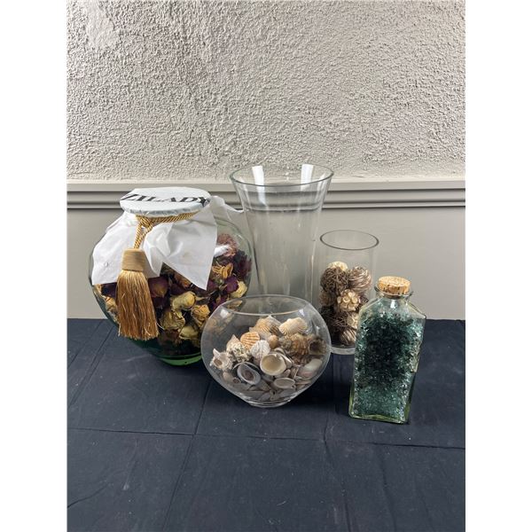 Glass Vases & Decor