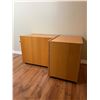 Image 6 : Pair of Wood Filing Cabinets