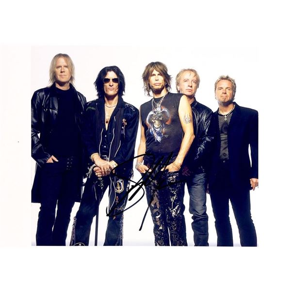 Aerosmith Steven Tyler facsimile signed  photo