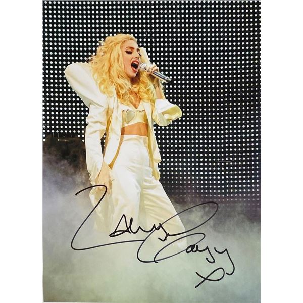 Lady Gaga facsimile signed  photo
