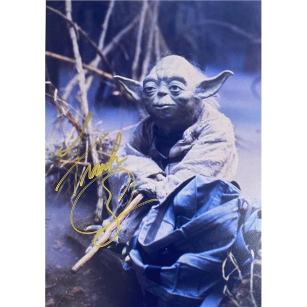 Star Wars Frank Oz facsimile signed movie photo