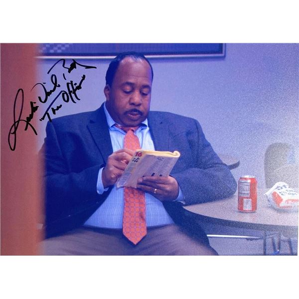 The Office Leslie David Baker facsimile signed  photo