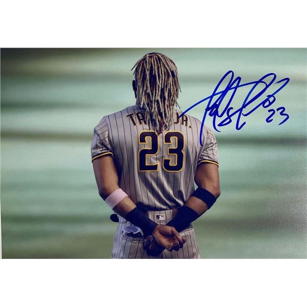 San Diego Padres Fernando TatÃ­s Jr. facsimile signed photo