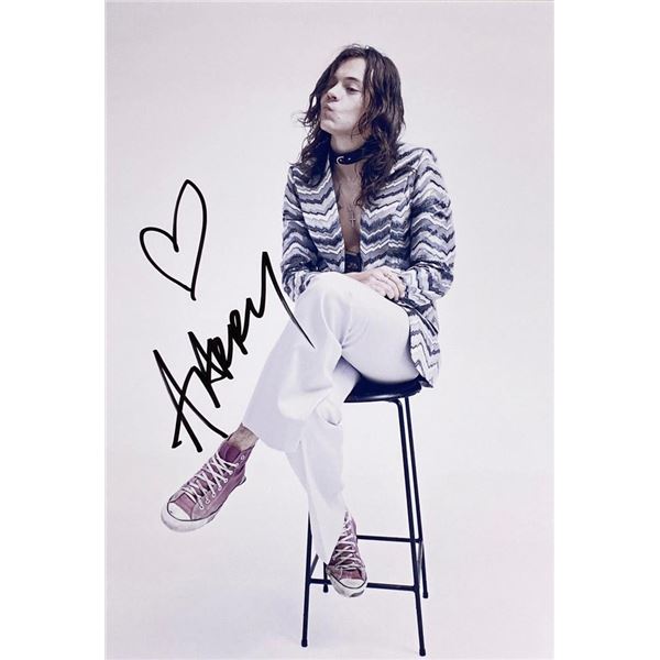 Harry Styles facsimile signed  photo