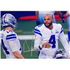 Image 1 : Dallas Cowboys Dak Prescott facsimile signed phot