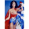 Image 1 : Wonder Woman Lynda Carter facsimile signed  photo