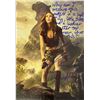 Image 1 : Jumanji: Welcome to the Jungle Karen Gillan facsimile signed  movie photo