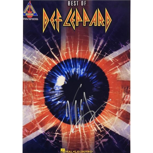 Best of Def Leppard Joe Elliott facsimile signed  photo