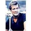 Image 1 : James Bond Roger Moore facsimile signed movie photo