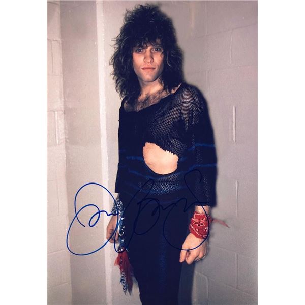Jon Bon Jovi facsimile signed  photo