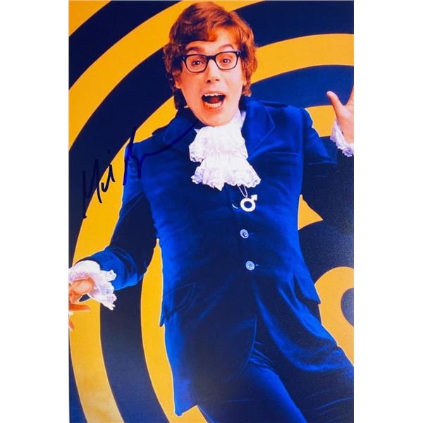 Austin Powers Mike Myers facsimile signed  movie photo