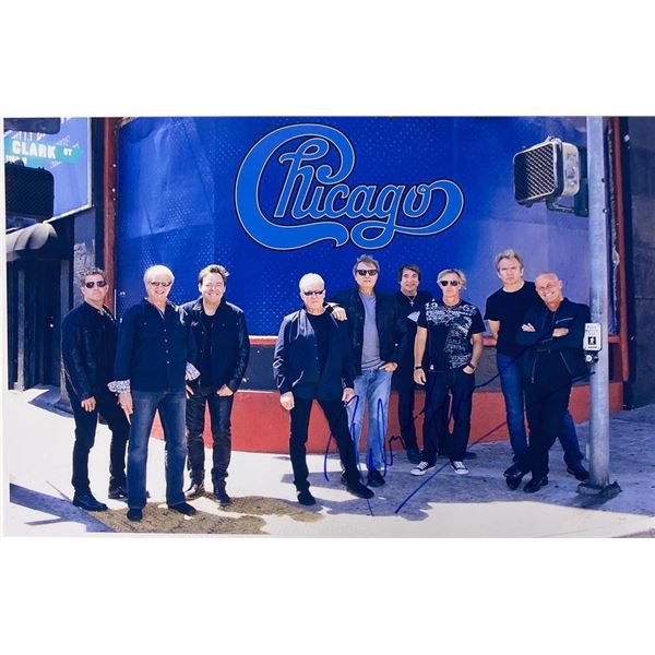 Chicago Robert Lamm facsimile signed  photo