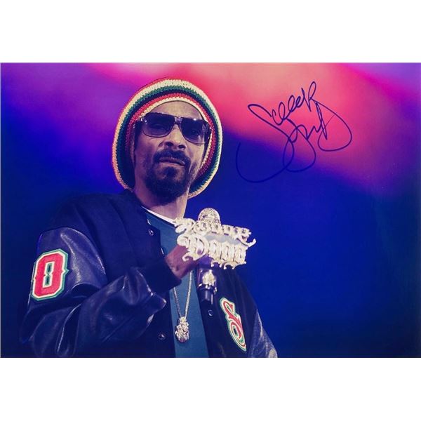 Snoop Dogg facsimile signed  photo