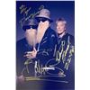 Image 1 : ZZ Top facsimile band signed photo