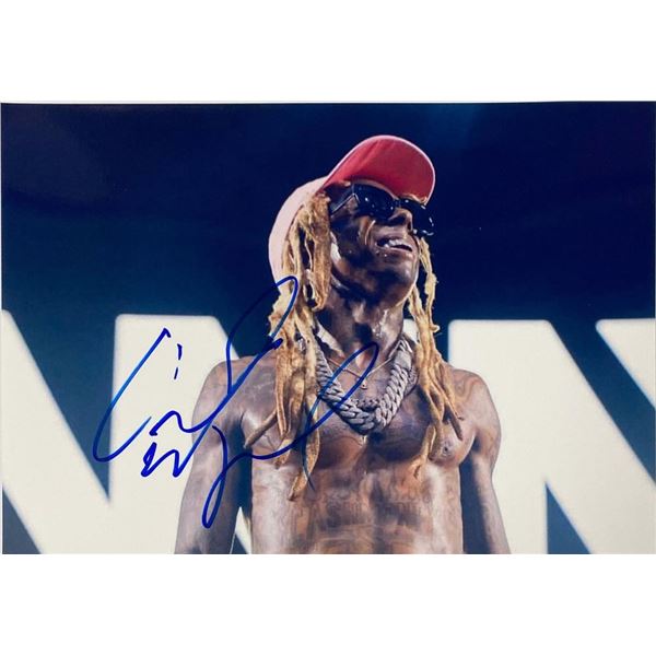 Lil Wayne facsimile signed  photo