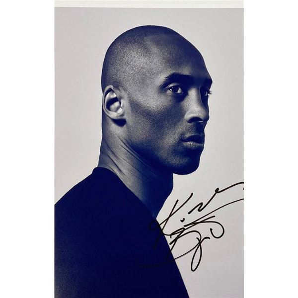 Kobe Bryant facsimile signed photo