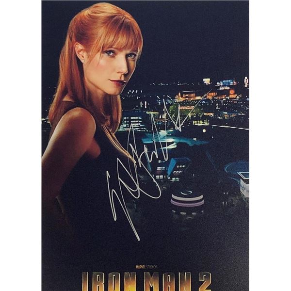 Iron Man 2 Gwyneth Paltrow facsimile signed movie photo