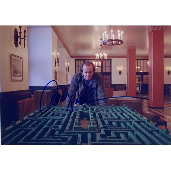 The Shining Jack Nicholson facsimile signed movie photo