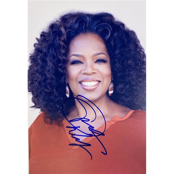 Media Mogul Oprah Winfrey facsimile signed  photo