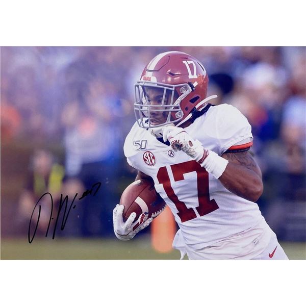 Alabama Crimson Tide Jaylen Waddle facsimile signed photo