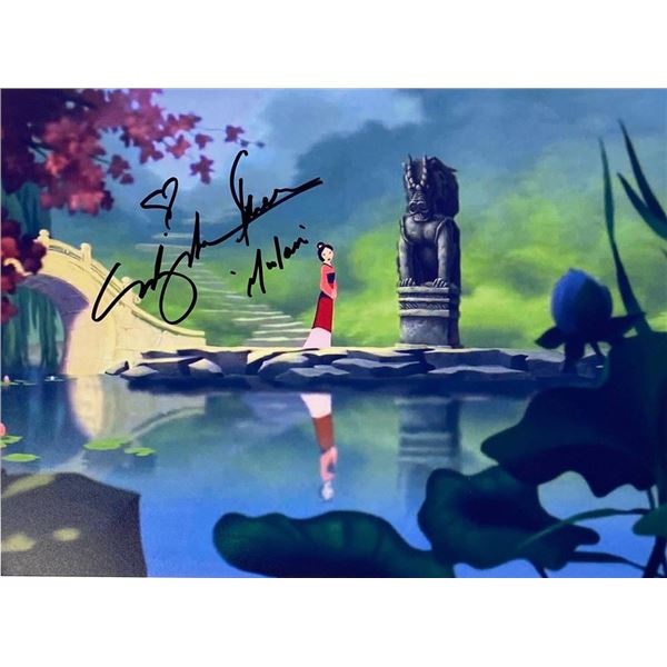Disney's Mulan Ming-Na Wen facsimile signed movie photo