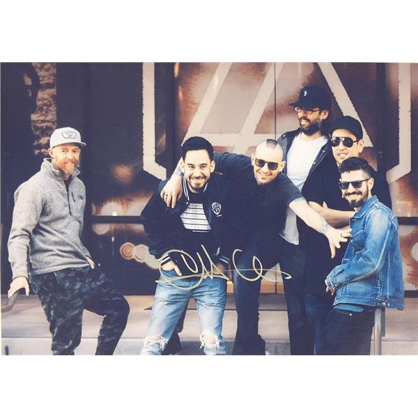 Linkin Park Chester Bennington facsimile signed  photo