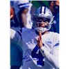 Image 1 : Dallas Cowboys Dak Prescott facsimile signed photo