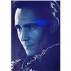 Image 1 : Marvel Loki Tom Hiddleston facsimile signed movie photo