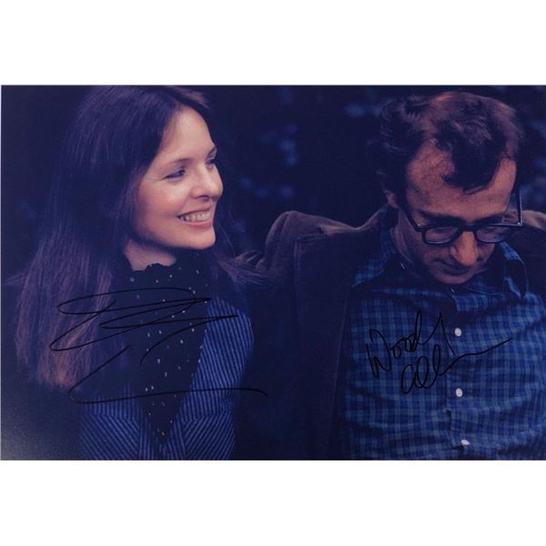 Annie Hall Diane Keaton and Woody Allen facsimile signed movie photo