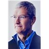 Image 1 : Apple CEO Tim Cook facsimile signed  photo