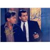 Image 1 : Wall Street Martin Sheen and Charlie Sheen facsimile signed movie photo