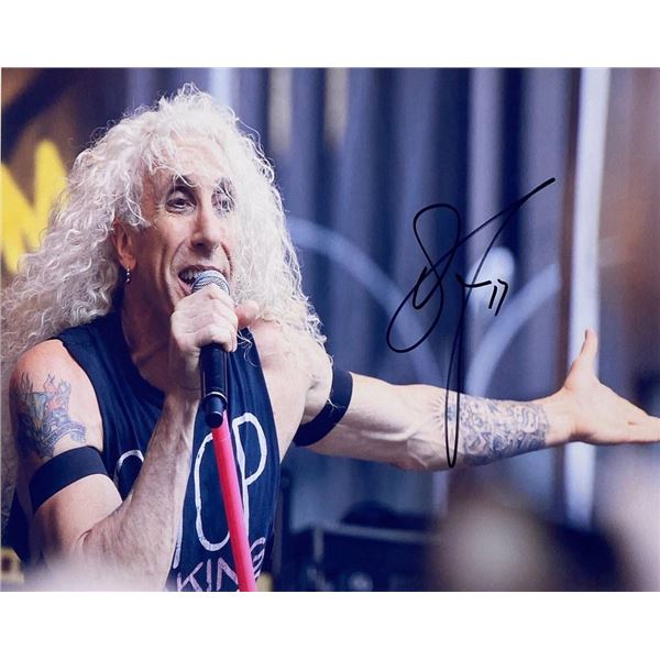 Twisted Sister Dee Snider facsimile signed  photo