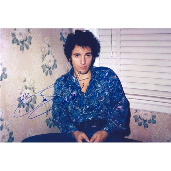 Bruce Springsteen facsimile signed  photo
