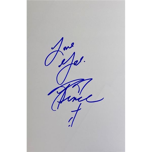 Prince facsimile signed photo