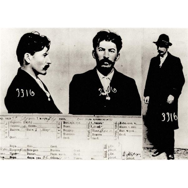 Joseph Stalin Mugshot