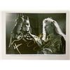 Image 1 : Batman Michael Keaton and Kim Basinger facsimile signed movie photo