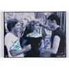 Image 1 : Grease Olivia Newton-John and John Travolta facsimile signed movie photo